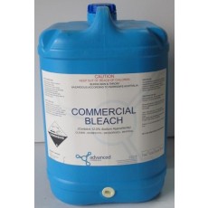 2138 CLEANERS WAREHOUSE COMMERCIAL BLEACH - 12.5% SODIUM HYPOCHLORITE 25LT