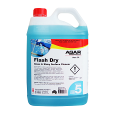 FLD5 AGAR FLASH DRY - WINDOW AND GLASS CLEANER 5LT