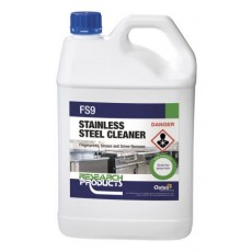 601115A RESEARCH STAINLESS STEEL CLEANER - FOOD GRADE , HIGH SHINE, SMEAR FREE 5LT